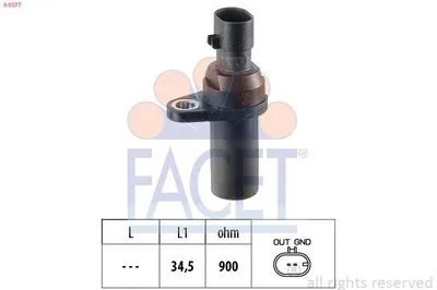 Produktbild von FACET 9.0377 Kurbelwellensensor Impulsgeber für FIAT PANDA (169)