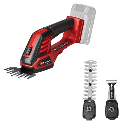 Produktbild von EINHELL Akku-Gras-&-Strauchschere GE-CG, 18/100 Li 3in1, Solo