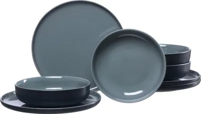 Produktbild von Tafelservice 8 tlg. Jasper schwarz