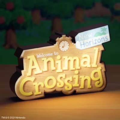 Image de Logo Animal Crossing Lampe de décoration