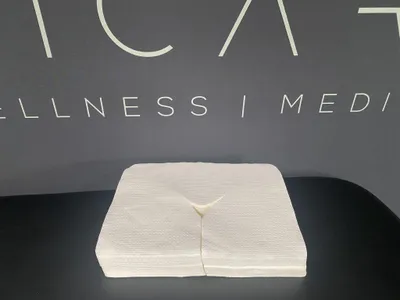 Imagen del producto de Cubiertas faciales de fibra aireada Collini, dimensiones 400x305