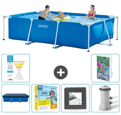 Produktbild von Rechteckiger Frame Pool - 300x200x75 cm - 7-teilig  S85
