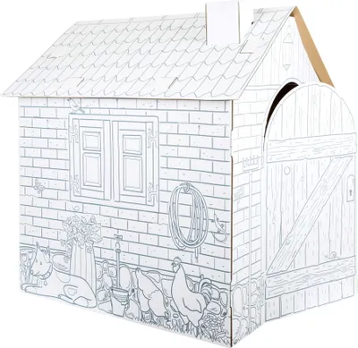 Produktbild von Domček na hranie "Little house" z kartónu