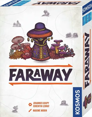 Produktbild von KOSMOS Faraway, Kartenspiel, Strategiespiel, Gesellschaftsspiel, ab 10 Jahren, 684709