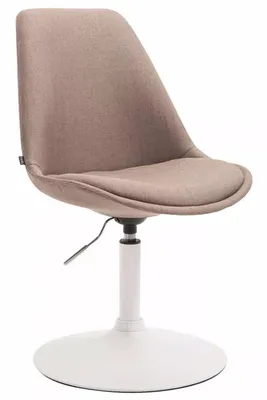 Produktbild von In And OutdoorMatch Design Esszimmerstuhl Fred - Taupe - Ohne Armlehne - Mit Rückenlehne - 1er-Set - Wohnzimmerstühle - Küchenstühle - 100% Polyurethan