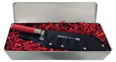 Productafbeelding van F. DICK keukenmessen, serie Ajax Red Spirit, kookmes met 20 cm lemmet, inclusief messenhouder