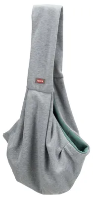 Produktbild von TRIXIE Fronttasche Soft - hellgrau/mint - 22 × 20 × 60 cm
