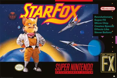 Immagine prodotto di Super Nintendo - Star Fox - 61 x 91,5 cm - Poster