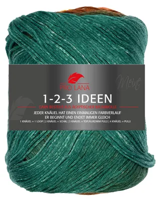 Produktbild von Pro Lana 1-2-3 Ideen 100g 032