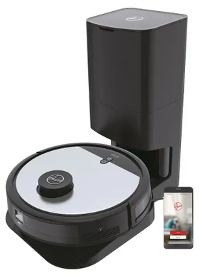 Zdjęcie produktu dla Hoover HG550DP 011, Bez worka, Szary, Okrągły, Guma, Ładowanie, 68 dB