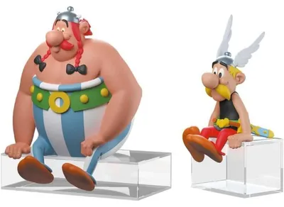 Obrázek produktu pro Sada dvou figurek Asterixe a Obelixe, výška 12 cm