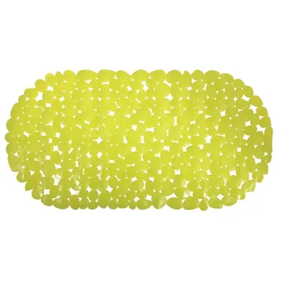 Immagine prodotto di MSV Tappetino per doccia Tappetino per vasca Tappetino antiscivolo Tappetino per doccia 35x68 cm Pebble Green