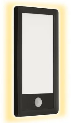 Produktbild von LED Außenleuchte Bewegungsmelder 4000K IP44 16W schwarz Kunststoff Telefunken