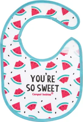 Immagine prodotto di Bavaglino impermeabile in spugna You're So Sweet / Canpol Babies