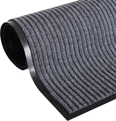 Obrázok produktu pre vidaXL Rohožka na dvere sivá 117x220 cm PVC