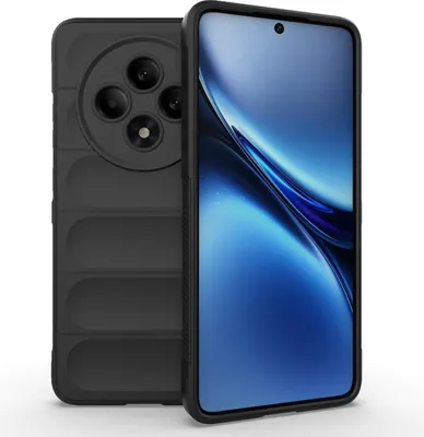 Obrázek produktu pro Pouzdro pro Oppo Reno12 F/Reno12 FS - Zadní kryt Phonesta GripShell Silikonový - Černé