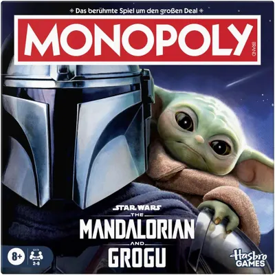 Produktbild von Monopoly Star Wars The Mandalorian and Grogu, 8 Jahr(e)