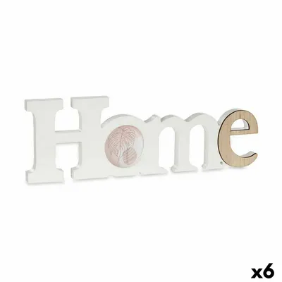 Produktbild von Fotorahmen Home Weiß Braun Holz MDF (40 x 13,5 x 1,7 cm) (6 Stück)