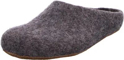 Produktbild von Magicfelt Filz Pantoffeln Aus 100% reiner Shetlandwolle, Mit Ledersohle, Anatomisch geformt