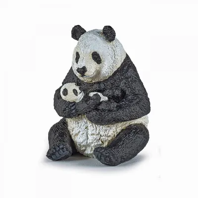 Immagine prodotto di Papo Wild Life Panda seduto con giovane 50196