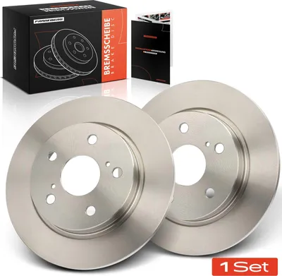 Produktbild von Frankberg 2x Bremsscheiben Hinterachse für Toyota Auris Kombi Corolla Stufenheck E15 2006-2018