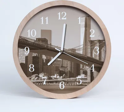 Produktbild von Holzuhr 20fi cm wanduhr - Himmel