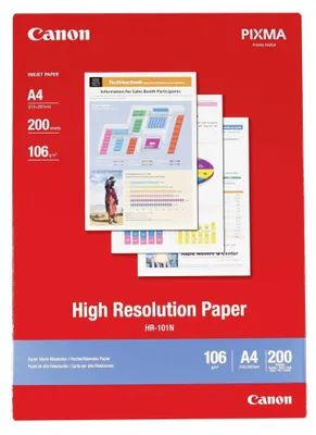 Produktbild von Canon HR-101N A4 High Resolution Paper
