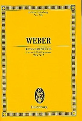 Produktbild von Konzertstück f-Moll op.79, Partitur