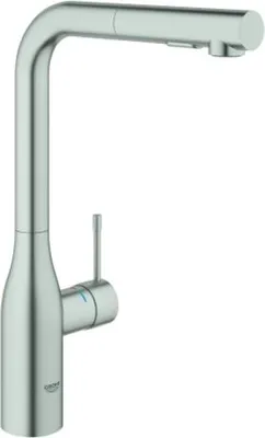 Immagine prodotto di GROHE Essence Mitigeur monocommandé pour évier, saillie 204mm, bec haut, extractible, douchette Dual, orientable, 30504DC0, 30504DC0