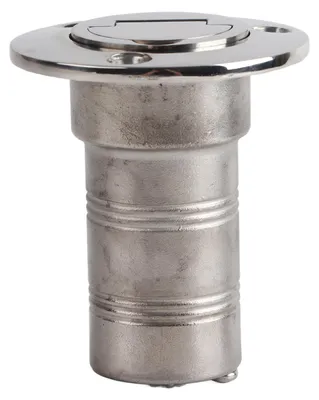 Zdjęcie produktu dla Złącze do wtrysku wody o średnicy 38 mm, wykonane ze stali nierdzewnej 316, przeznaczone do tankowania łodzi, akcesoria do systemów tankowania, paliwo: DIESEL