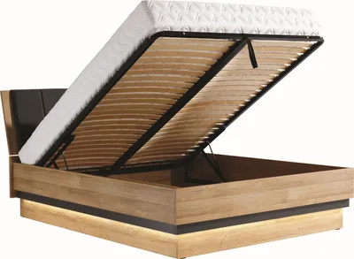 Produktbild von Furniture24 Bett YORK Y18 Lift Lattenrost mit Gasautomaten Bettrahmen 180 x 200 cm Bettgestelle mit Bettkasten