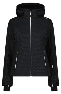 Produktbild von Cmp Woman Jacket Zip Hood Nero Nero 46