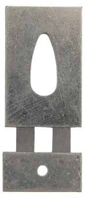Hängevorrichtung für Uhrpendel, Nr. 9, Stahl, 24x10 cm