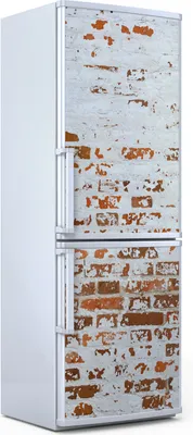Produktbild von Magnete Dekorative - 60 cm x 180 cm - Küche Magnetmatte Kühlschrankmagnete - Weißer Backstein Ziegel