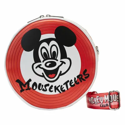 Image de Loungefly Disney Sac à bandoulière 100. Mickey Mouseketeers
