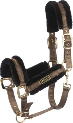 Immagine prodotto di Cavallo Cavezza in pelliccia CAVALLYLOU HW 2024 Cavallo Cavezza Caramello Scuro WB