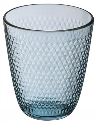 Produktbild von Luminarc Pampille Mazzarine Glas 310 ml blau Facettendesign