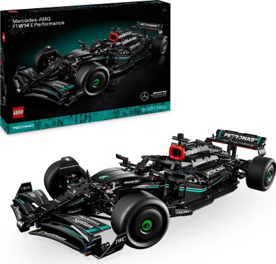 Produktbild von LEGO Technic Mercedes-AMG F1 W14 E Performance Set für Erwachsene, Maßstabsgetreuer Rennwagen-Modellbausatz, Sammlerstücke für Zuhause oder das Büro, Geschenke für Männer, Frauen, ihn oder sie 42171