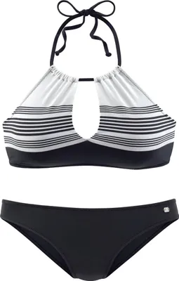 Produktbild von JETTE Bustier-Bikini schwarz-weiß Größe 34