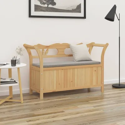Produktbild von "2026 Promotion" Sitzbank 107x45x75,5 cm Massivholz Tanne - Sitzbänke CC21275