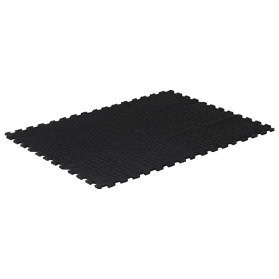 Immagine prodotto di Piastrella per Pavimenti in Gomma Nera 12 mm 90x120 cm