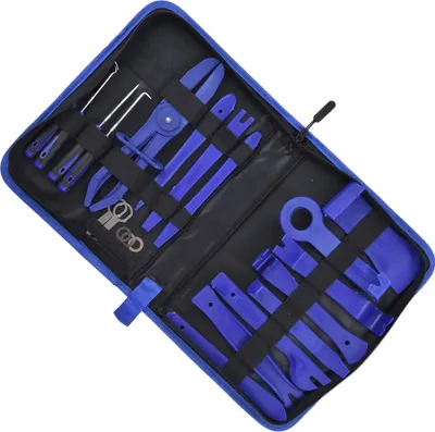 Obrázek produktu pro 21ks Auto Removal Tool Trim Pry Repair Set Kit for Car Door Panel Audio Instrument DeskBlue