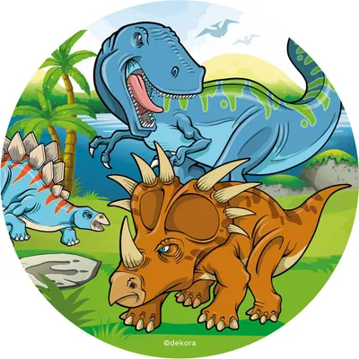 Produktbild von Jedlý papír  20cm dinosauři -