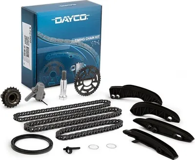 Immagine prodotto di Set catena di distribuzione DAYCO KTC1100 per BMW Serie 3 Station Wagon (E91), Serie 3 Berlina (E90), Serie 5 Station Wagon (F11), Serie 1 Hatchback (E87), Serie 5 Berlina (E60) e Serie 1 Hatchback