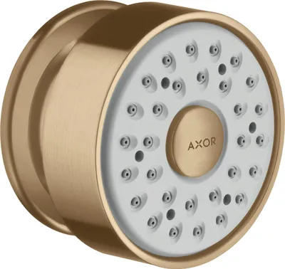 Produktbild von Seitenbrause AXOR AXOR 1jet DN 15, runde Rosette brushed bronze brushed bronze
