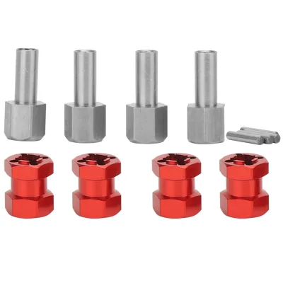 Imagen del producto de Adaptador hexagonal para ruedas de vehículos a control remoto, adaptador hexagonal para vehículos a control remoto, accesorio para vehículos a control remoto, adaptador de transmisión hexagonal para vehículos a control remoto, pieza para vehículos a control remoto
