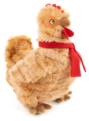 Image de Jouet en peluche en forme de poulet pour chiots