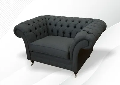Produktbild von Chesterfield Sessel Graue xxl Design Wohnzimmer Polster Sofa Neu Kreative Luxus