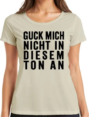 Obrázek produktu pro Nedívej se na mě v tomhle tónu Sarkastický humor Dárkové dámské tričko, Příroda, L