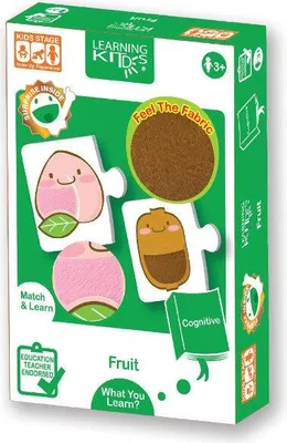 Produktbild von Lernpuzzle - Obst 9049 RUSSELL